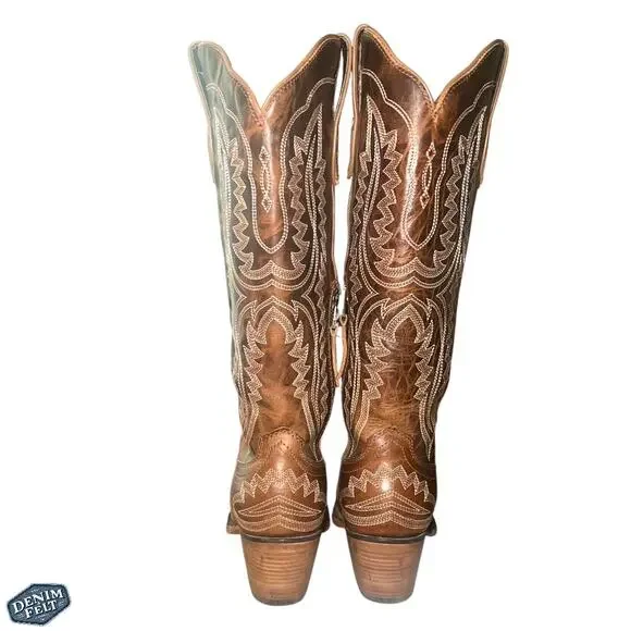 ARIAT Women’s CASANOVA SHADES OF GRAIN Snip Toe Tall Western/Cowboy BOOTS | NEW - Picture 11 of 16